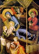 unknow artist The Nativity painting
